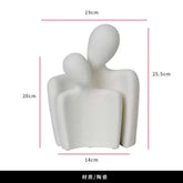 The Hug That Stays — Ceramic Love Sculpture for Home & Gifting