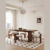 Solid Wood & Pine Dining Table