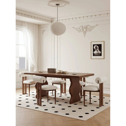 Solid Wood &amp; Pine Dining Table