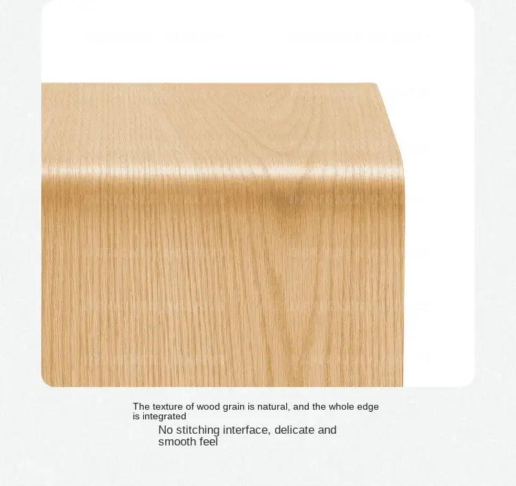 Scandinavian N-Type Solid Wood Side Table – Jonine&