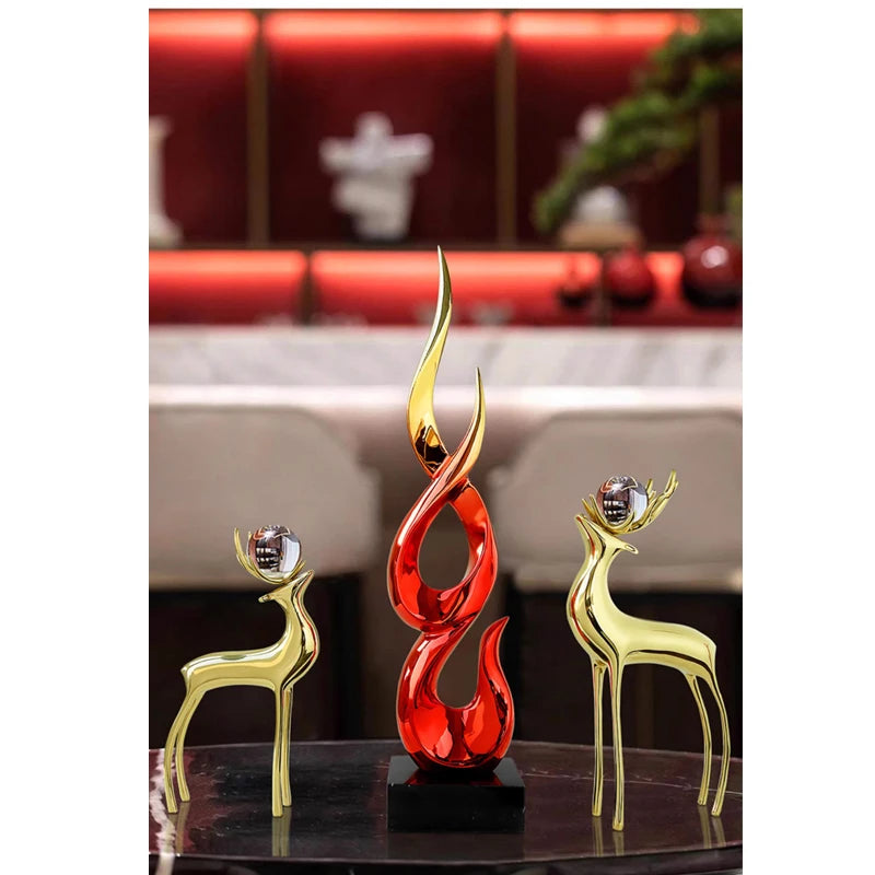 Quiet Luxury in Resin — Lumière Light Luxury Art Sculpture for the Modern Interior