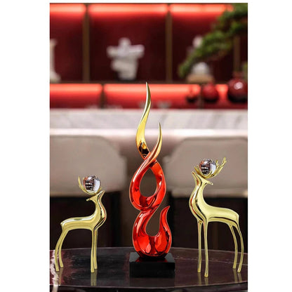Quiet Luxury in Resin — Lumière Light Luxury Art Sculpture for the Modern Interior