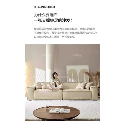 Aesthetic Space-Saving Luxury Sofa — Unique Designer Living Room Seating