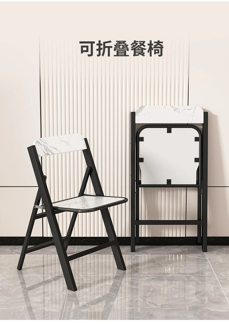 Italian Luxury Foldable Dining Table