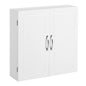 VASAGLE Bathroom Wall Cabinet with Adjustable Shelves 18 x 60 x 60 cm