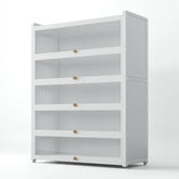 Five Levels of Order — 5-Tier Steel Kitchen Storage Cart