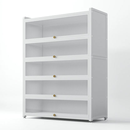 Five Levels of Order — 5-Tier Steel Kitchen Storage Cart