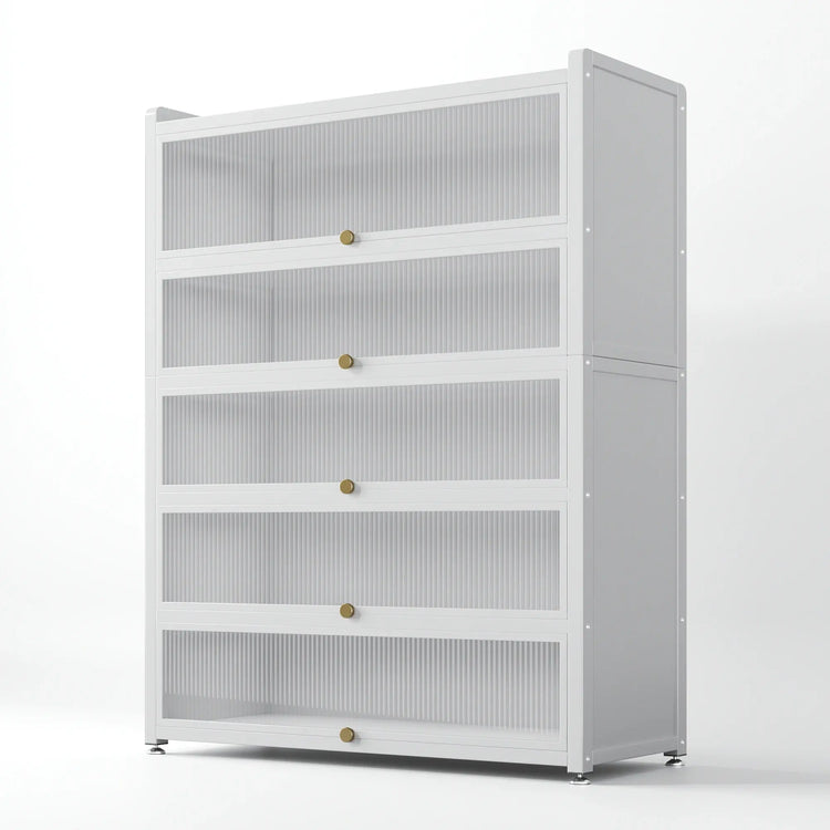 Five Levels of Order — 5-Tier Steel Kitchen Storage Cart