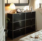 Dual Cabinet Storage Organizer — Modern Chest of Drawers for Bedroom & Living Room