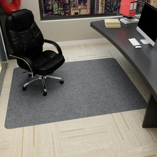 Protect Your Floor, Own Your Space — 90x120cm Office Chair Mat for Hard Floors