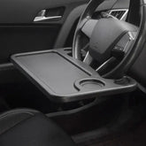 Car steering wheel, small table, car mounted dining plate, car mount, flatbed, car interior dining table, dining table
