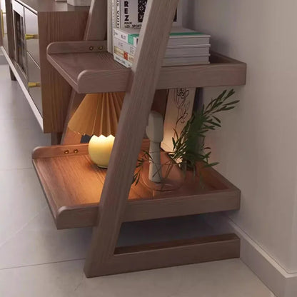 Where Books Meet Beauty — Minimalist Open Bookshelf & Display Cabinet