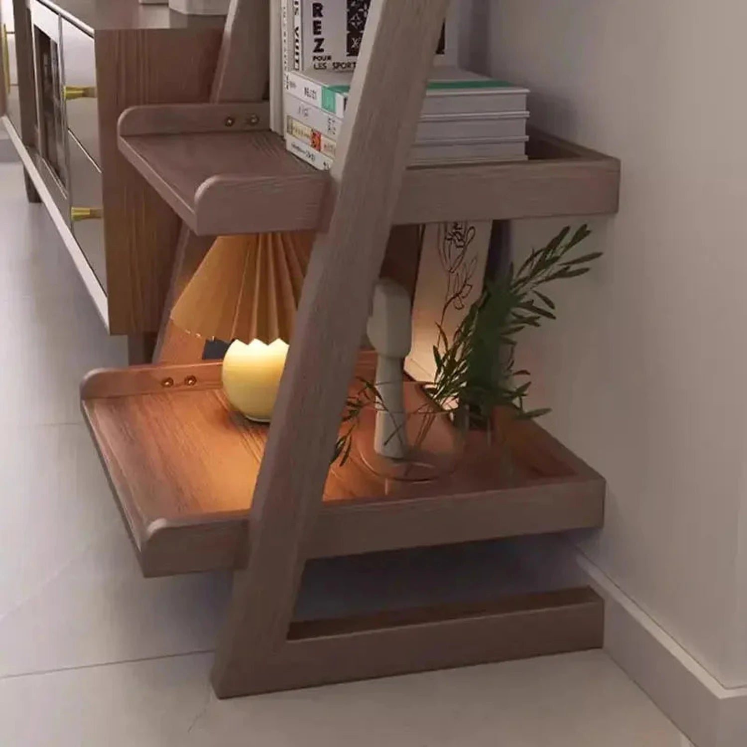 Modern Premium Living Room Cabinets Simple Rustic Bedroom Display Bookshelf Unique Trendy Armários Abertos Furniture For Home Jonine&