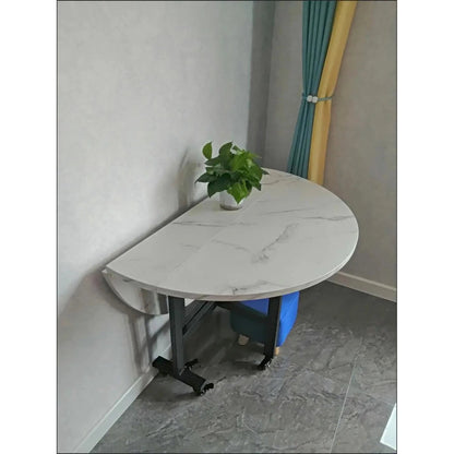 Round Foldable Dining Table — 100 &amp; 120cm