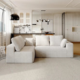 Sdorens Cloud Sectional - 104" L-Shape Chaise Plush Comfort