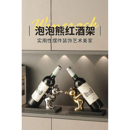 Ceramic Wine Rack &amp; Cabinet Accent Decor