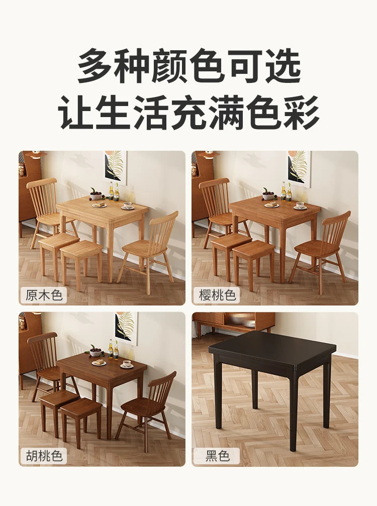 Glamour European Dining Table with Storage