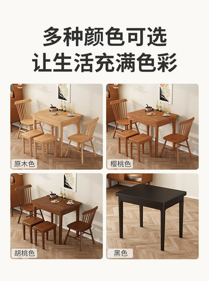 Glamour European Dining Table with Storage