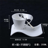 The Morning Ritual — Wavy Ceramic Coffee Cup