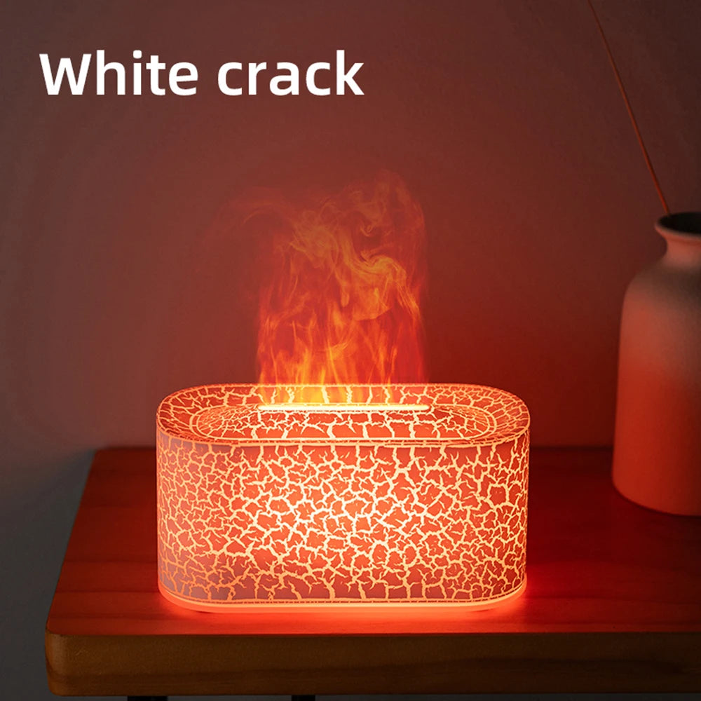 Flicker & Flow — Flame Effect Aromatherapy Diffuser & Humidifier