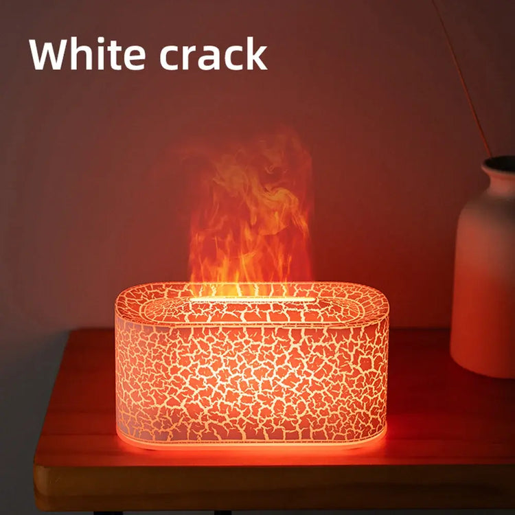 Flicker & Flow — Flame Effect Aromatherapy Diffuser & Humidifier