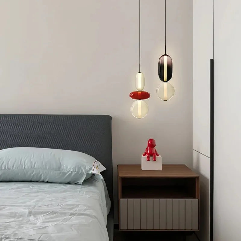 Imperfectly Beautiful — Wabi-Sabi Candy Glass Pendant Chandelier