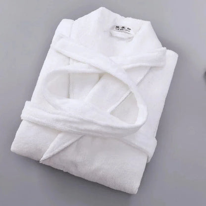 Wrap Yourself in Calm — 100% Cotton Terry Bathrobe