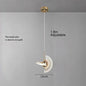 Modern Rose Gold LED Pendant Light — Bedroom & Living Room Chandelier