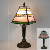 Old World Glow — European Retro Art Glass LED Desk Lamp