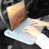 Car steering wheel, small table, car mounted dining plate, car mount, flatbed, car interior dining table, dining table
