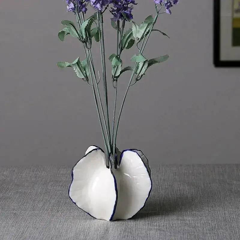 Creative Vase Ceramic Vase Living Room Floral Ornaments Flower Arrangement Home Decoration Vases Living Room Decoration Jonine’s Corner