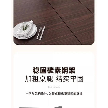 Round Foldable Dining Table — 100 &amp; 120cm