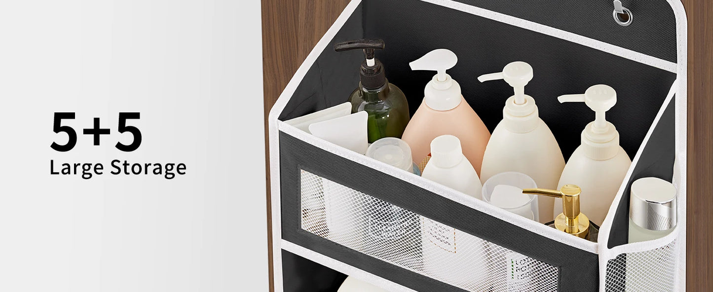 Over-the-Door 5-Shelf Fabric Organizer