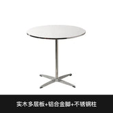 Round Restaurant Dining Table Wall Center Terrace Mini Corner Dining Table Space Saving Designer Mesas De Jantar Salon Furniture Jonine&