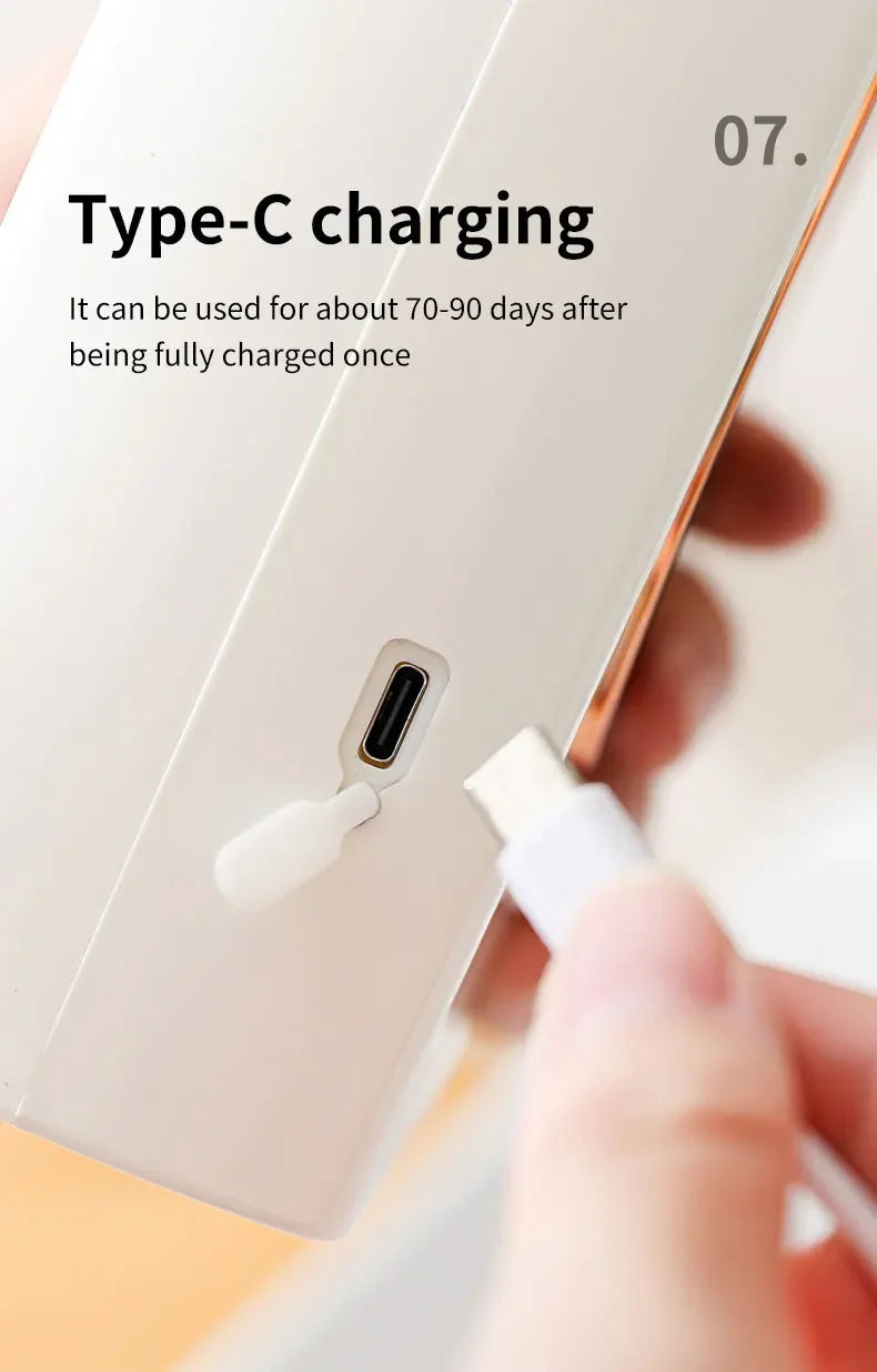 The Touchless Pour — 480ml Smart Foam Soap Dispenser, USB Rechargeable