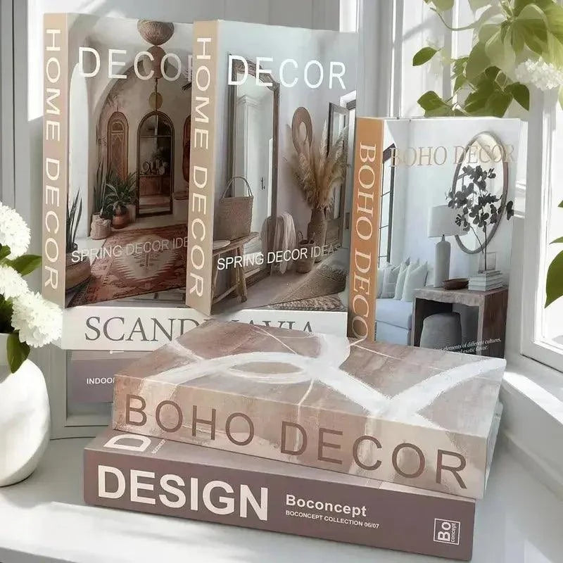 Decorative Book Box Set — Nordic Home Accent Jonine’s Corner