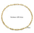 Gold Heart Toggle Necklace — Beaded Chain Gift for Her