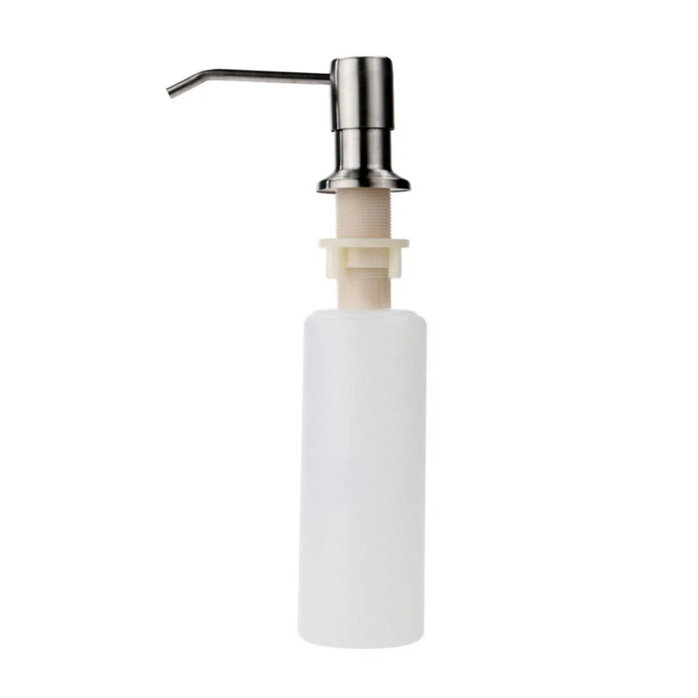 Clean Lines, Clean Hands — Stainless Steel Soap & Shampoo Dispenser (300ml)