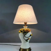 Nordic Style Chandelier Lamp Shade Linen Cloth — Product