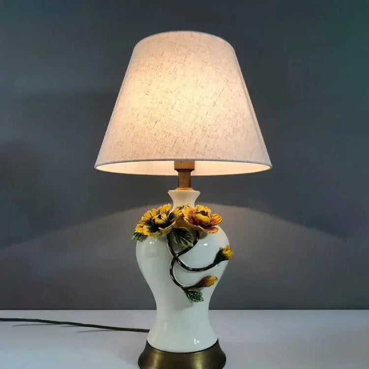 Nordic Style Chandelier Lamp Shade Linen Cloth — Product