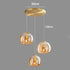 Modern Home Decor Lights Glass Pendant Light Lamps for Living Room Chandeliers for Dining Room Hanging Light Indoor Lighting Jonine&