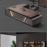 Height-Adjustable L-Shaped Gaming Desk — Jonine&