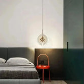 Modern Rose Gold LED Pendant Light — Bedroom & Living Room Chandelier Jonine’s Corner