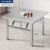 Foldable Stainless Steel Buffet & Serving Table Jonine’s Corner
