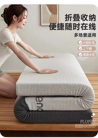 New 0 pressure slow rebound gel memory cotton mattress home high density tatami sponge mat rental
