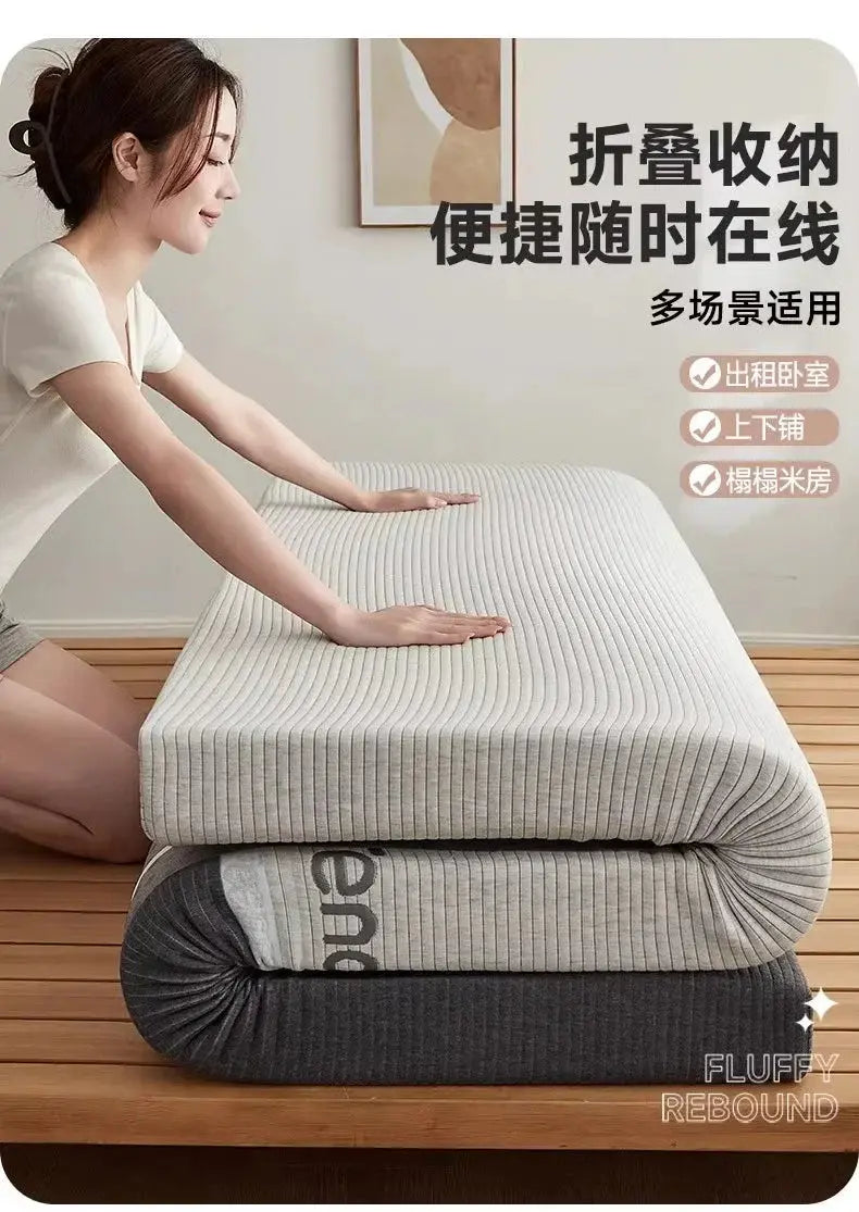 New 0 pressure slow rebound gel memory cotton mattress home high density tatami sponge mat rental Jonine&
