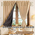 No-Drill Blackout Curtains — Self-Adhesive Bedroom Window Panels Jonine’s Corner