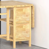 Dark Luxury Mid-Century Dining Table – Extendable Wood Frame