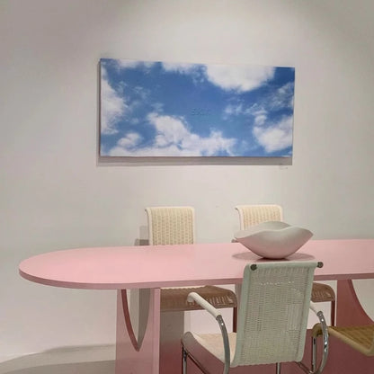 French Modern Round Dining Table