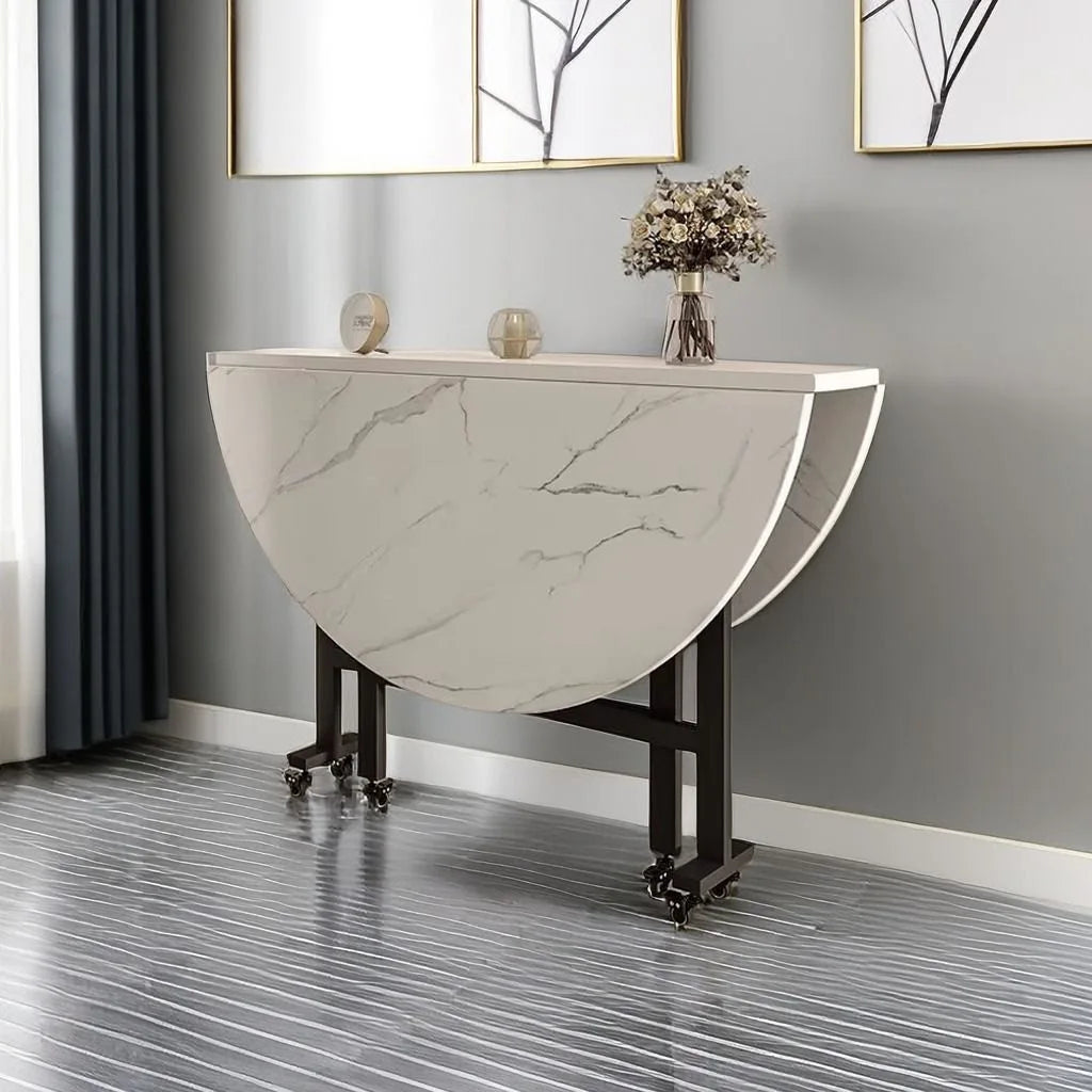 Round Foldable Dining Table — 100 & 120cm
